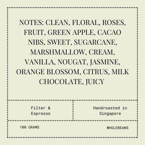 Janson Coffee, Alpes Lot 207 | Green Tip Washed Gesha Limited