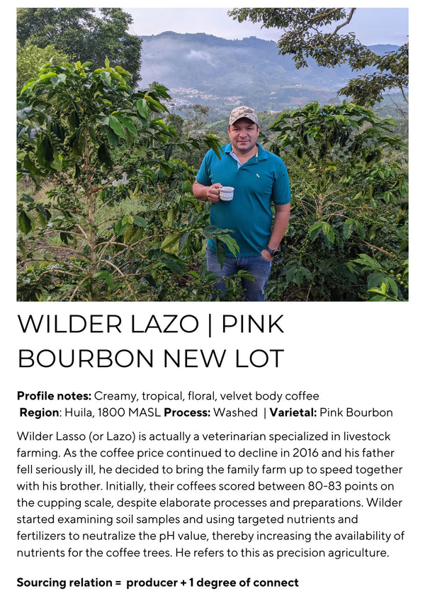 Wilder Lazo -  New Pink Bourbon Lot